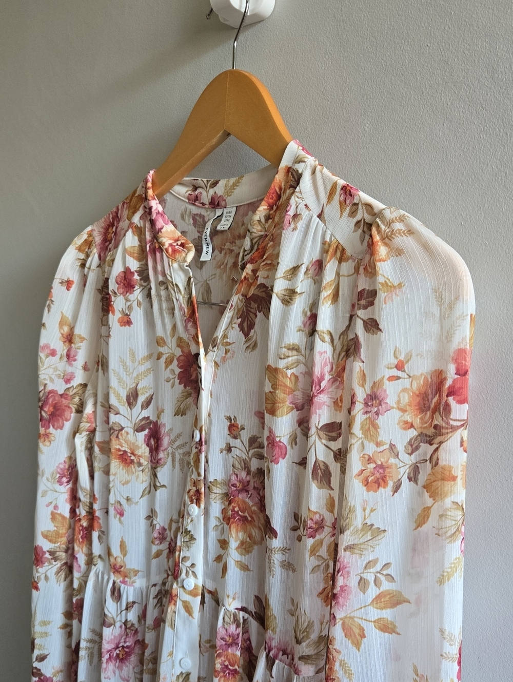 Ever New Sheer Floral Maxi Dress Size - Picture 2 of 9